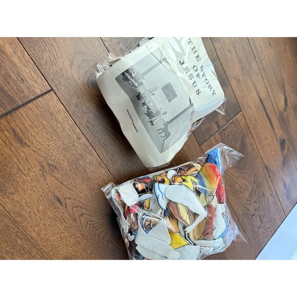 BETTY LUKENS Bible Stories Felt People Animals Props Story of Jesus HUGE LOT - Picture 8 of 11